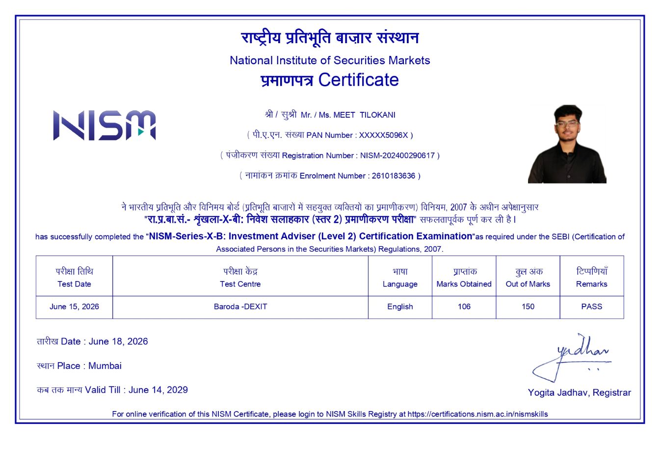 NISM Certificate Copy 1