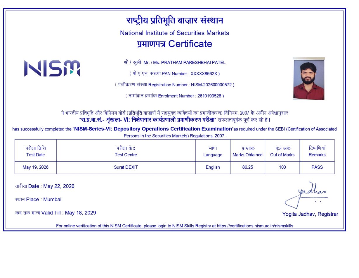NISM Certificate Copy 1