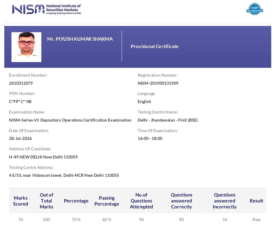 NISM Certificate Copy 1