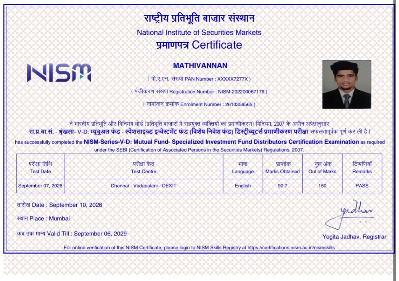 NISM Certificate Copy 1