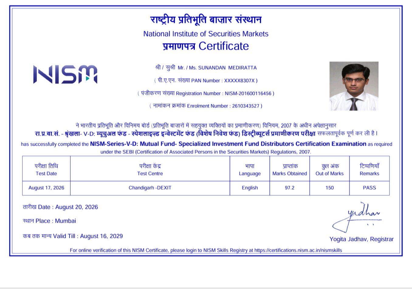 NISM Certificate Copy 1