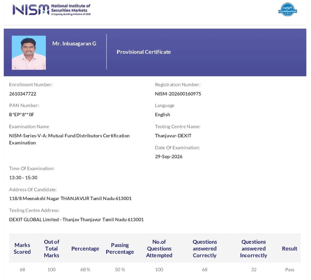 NISM Certificate Copy 1