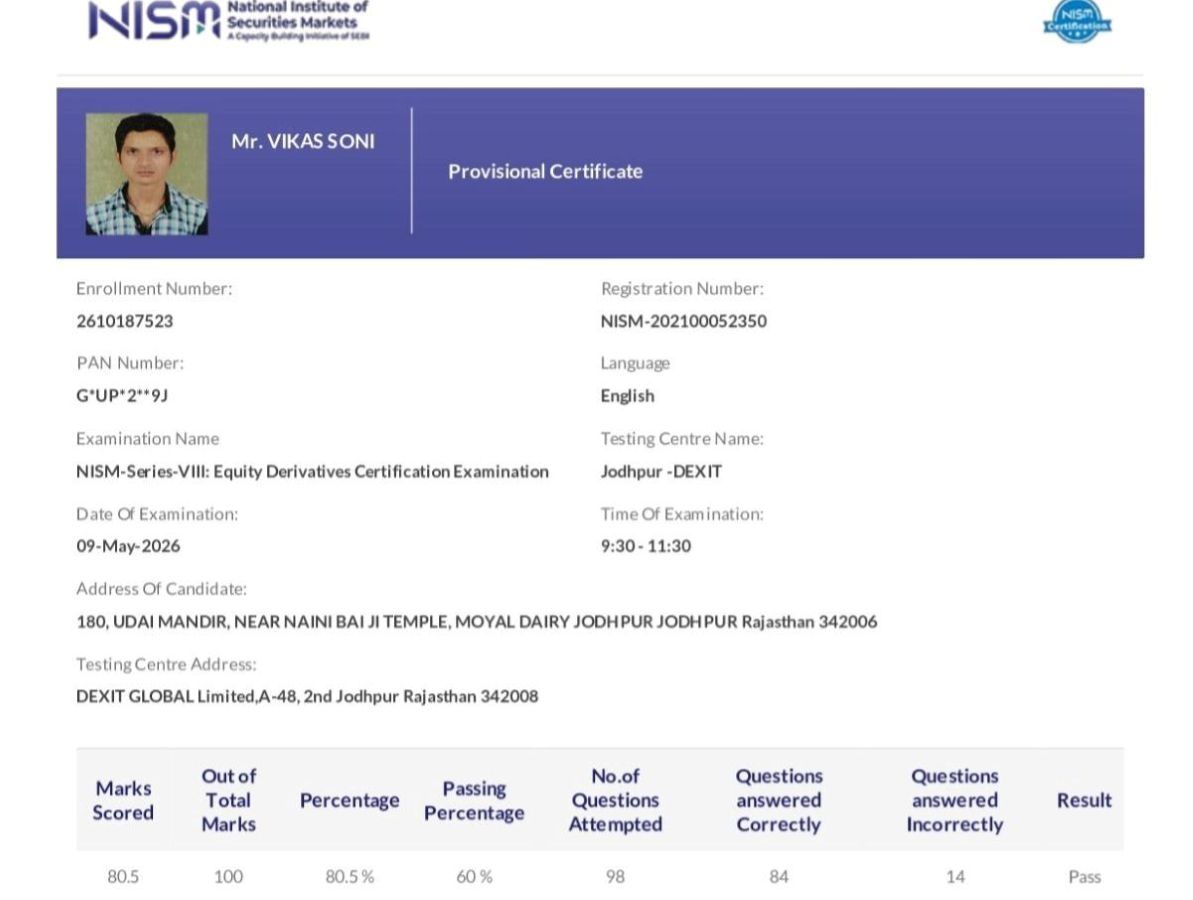 NISM Certificate Copy 1