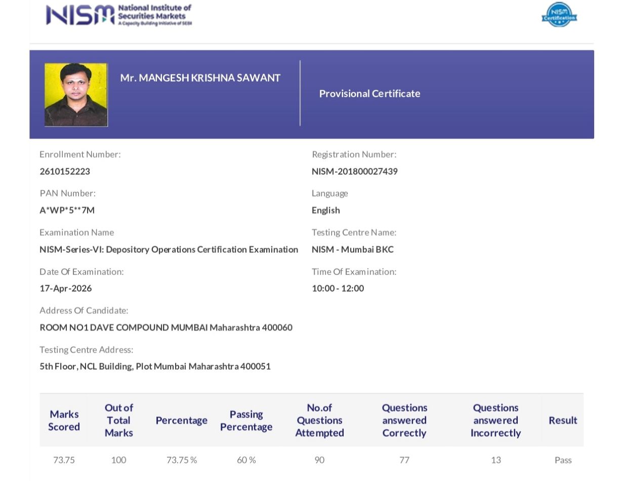 NISM Certificate Copy 1