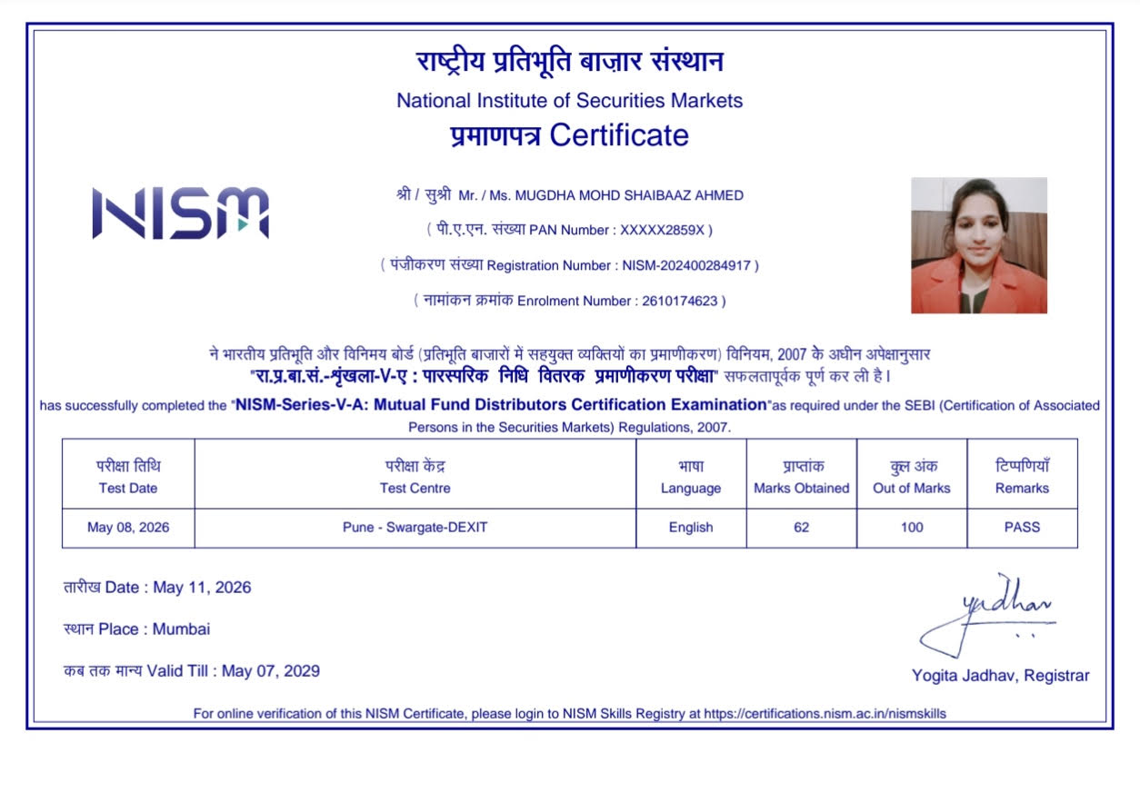 NISM Certificate Copy 1