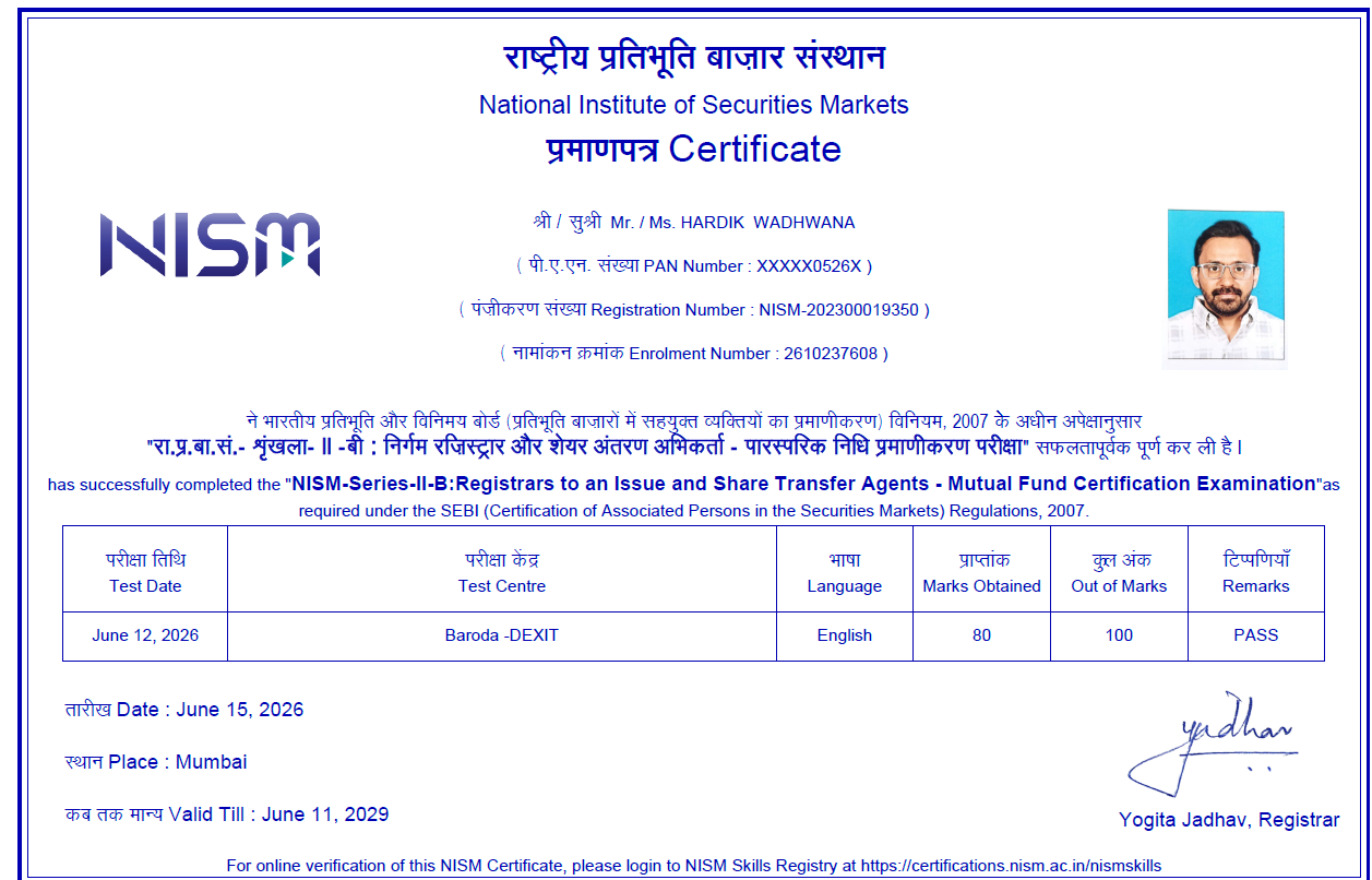 NISM Certificate Copy 1